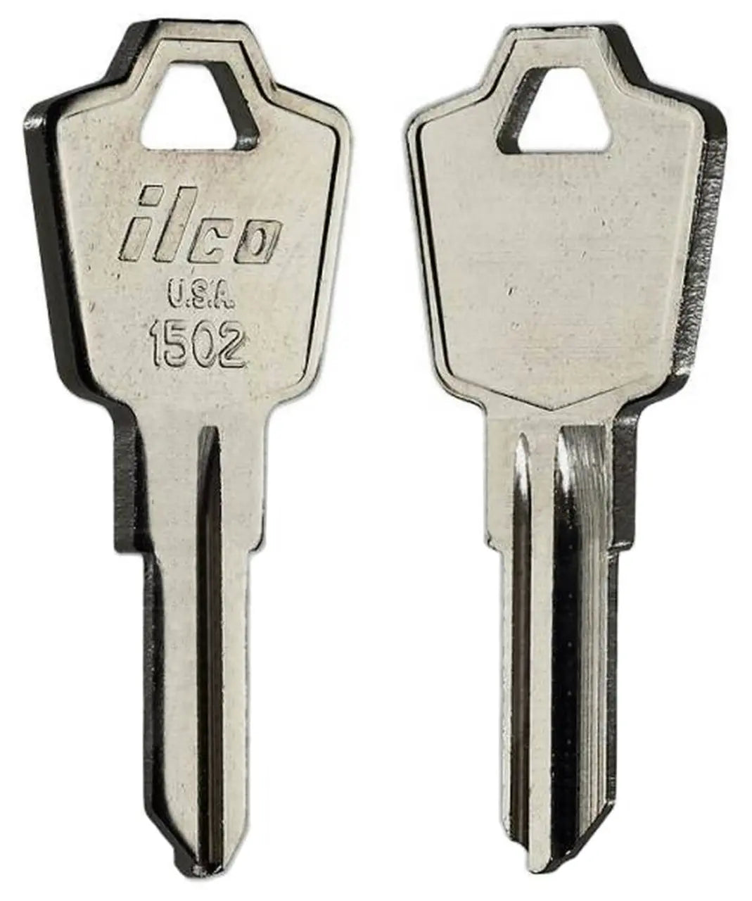 Kaba Ilco 1502 Key Blank – ESP Keyway (ES8), Nickel-Plated Brass, 5-Pin