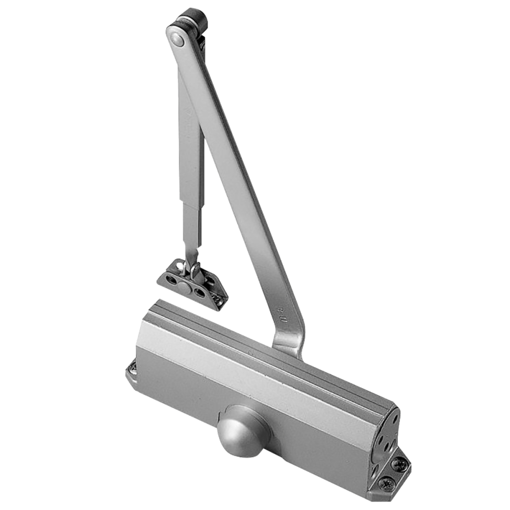 Norton J1604BC 689 Top Jamb Only, Reveals 2-3/4" to 7" Door Closer, Size 4, Backcheck, Aluminum Painted