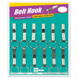 Lucky Line 40612 Belt Hook with Ring 12 Per Card