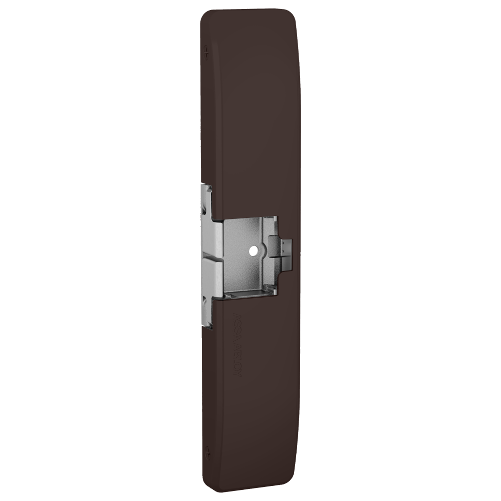 HES 9700-613E-LBM Fail Safe/Fail Secure, Complete 12/24VDC Electric Strike, Surface Mounted, 3/4" Thickness, Fire Rated, Latchbolt Monitor, Dark Oxidized Bronze