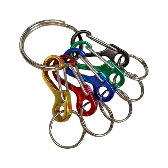 Lucky Line 45901 Mini I.D. Clips Asst Colors 1 Per Card
