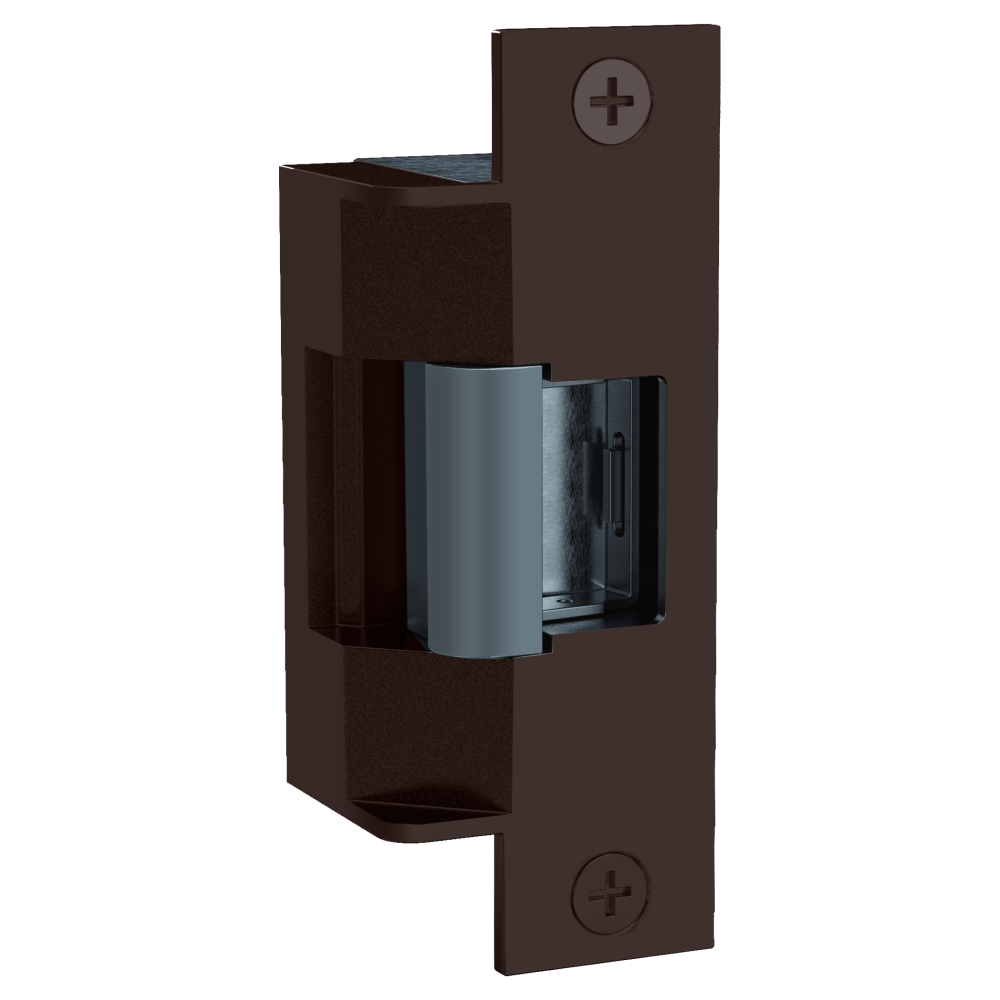HES 7501-613E Grade 1 Electric Strike, Field Selectable (Safe/Secure), 4-7/8" x 1-1/4", 12/24 VDC, Dark Oxidized Satin Bronze Oil Rubbed