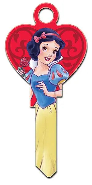 KW-D116 Disney Keys Kwikset SNOW WHITE HEART - SHAPE!