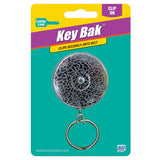 Lucky Line 43501 Chrome Key Bak Clip On 1 Per Card