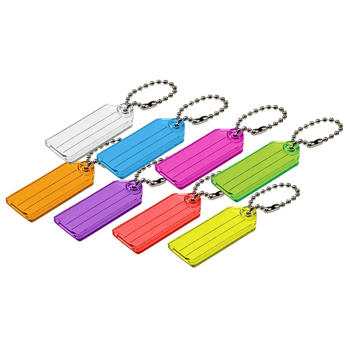 Lucky Line 10102 Key Tag with Ball Chain 2 Per Card