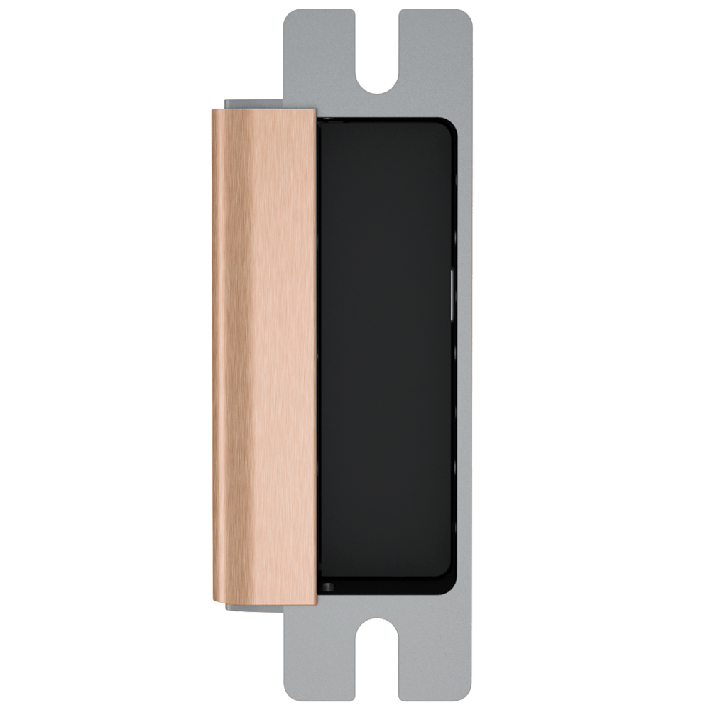 HES 1500-612 Grade 1 Electric Strike, For Cylindrical or Mortise Latchbolt Locks, Auto-Sensing 12/24 VDC, Field Selectable Fail Safe/Fail Secure, Body Only, Satin Bronze