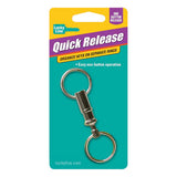Lucky Line 70701 Quick Release Nickel-Plated 1 Per Card