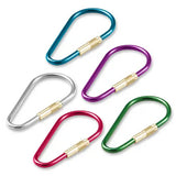 Lucky Line 73701 Anodized Oval Key Ring Asst 1 Per Card
