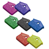 Lucky Line 16200 House Key Cap Asst 100 Per Display Box