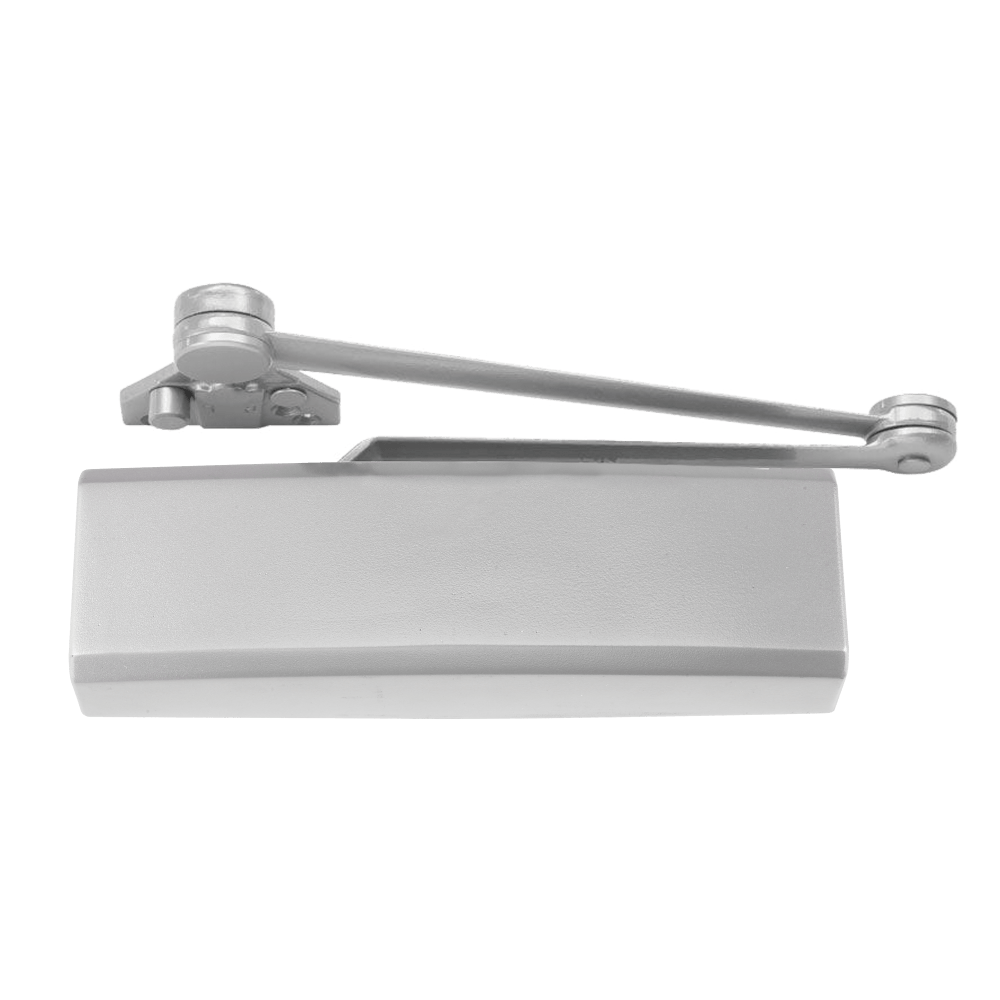 LCN 4050A-SCUSH 689 4050 Series Surface Closer, Spring Cush-N-Stop Arm, Aluminum Painted