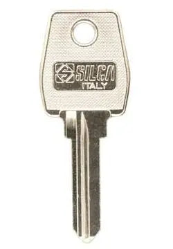 Kaba Ilco EU1R-SI Key Blank for Eurolocks, Lowe & Fletcher Safe Locks