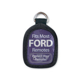 Lucky Line 48801 Remote Skin Ford Black 1 Per Pack