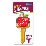 Lucky Line B131K Teacher KeyShapes Blank,  Kwikset  KW1/KW10
