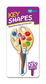 Lucky Line B138K Artist KeyShapes Blank,  Kwikset  KW1/KW10