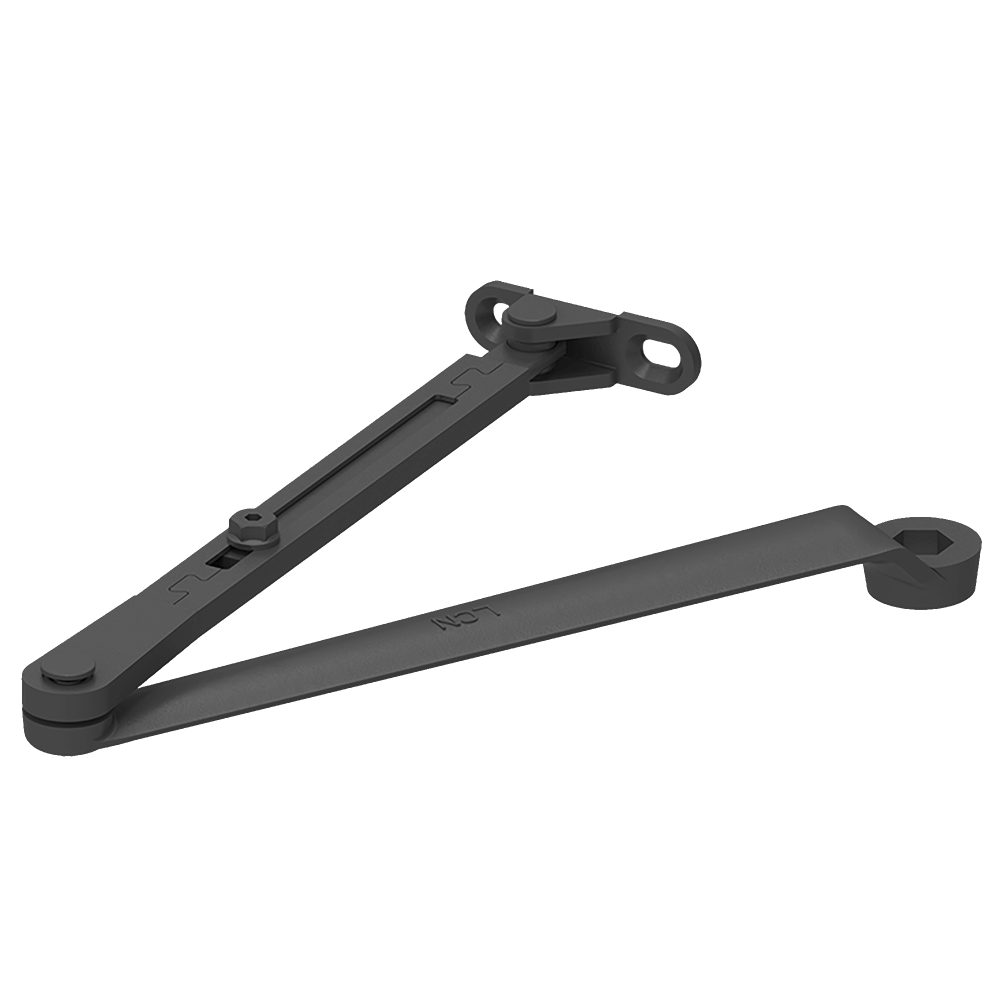 LCN 4040XP-3077 693 Regular Arm, Mounts Pull Side or Top Jamb with Shallow Reveal, Black Painted Finish, Non-Handed