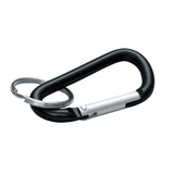 Lucky Line 46120 Large C-Clip with Split Key Ring Black 10 Per Pack
