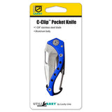 Lucky Line U12101 C-Clip Pocket Knife Asst 1 Per Card
