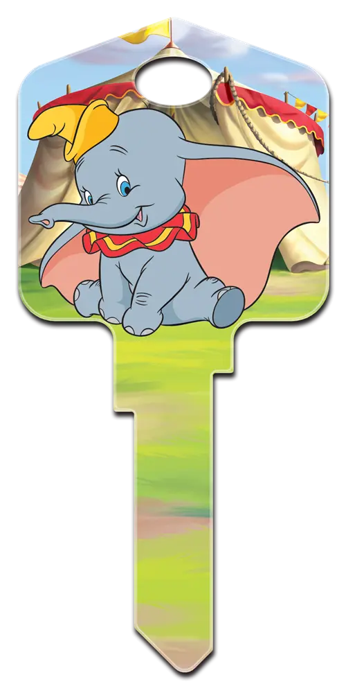 KW-D123 Disney Keys Kwikset Dumbo