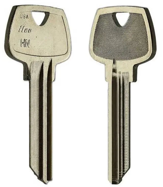 Kaba Ilco O1007HN Key Blank – Sargent H Keyway, 6-Pin, Brass