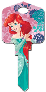 SC1-D16 Disney Keys Schlage Ariel & Friends