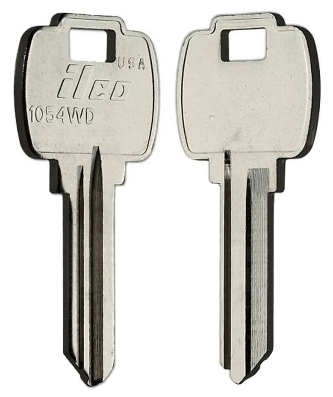 Kaba Ilco 1054WD Key Blank – Falcon Keyway, 5-Pin, Nickel-Plated Brass