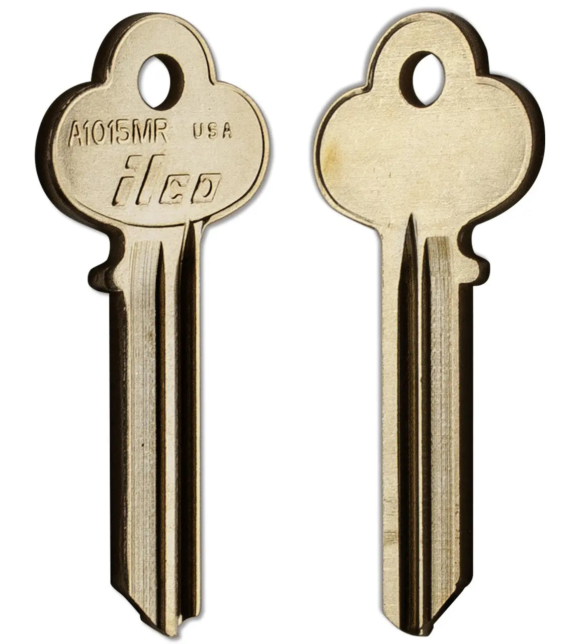 Kaba Ilco A1015MR Key Blank – Lockwood MR-Section, 6-Pin, Nickel Silver