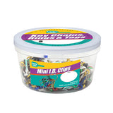 Lucky Line 45925 Mini I.D. Clip 25 Per Jar