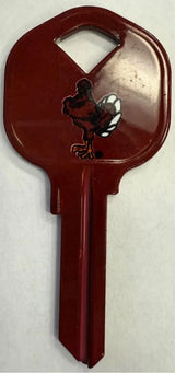 Kaba Ilco CK-KW1-VIRGINIA TECH College Mascot House Key Blank KW1 Keyway