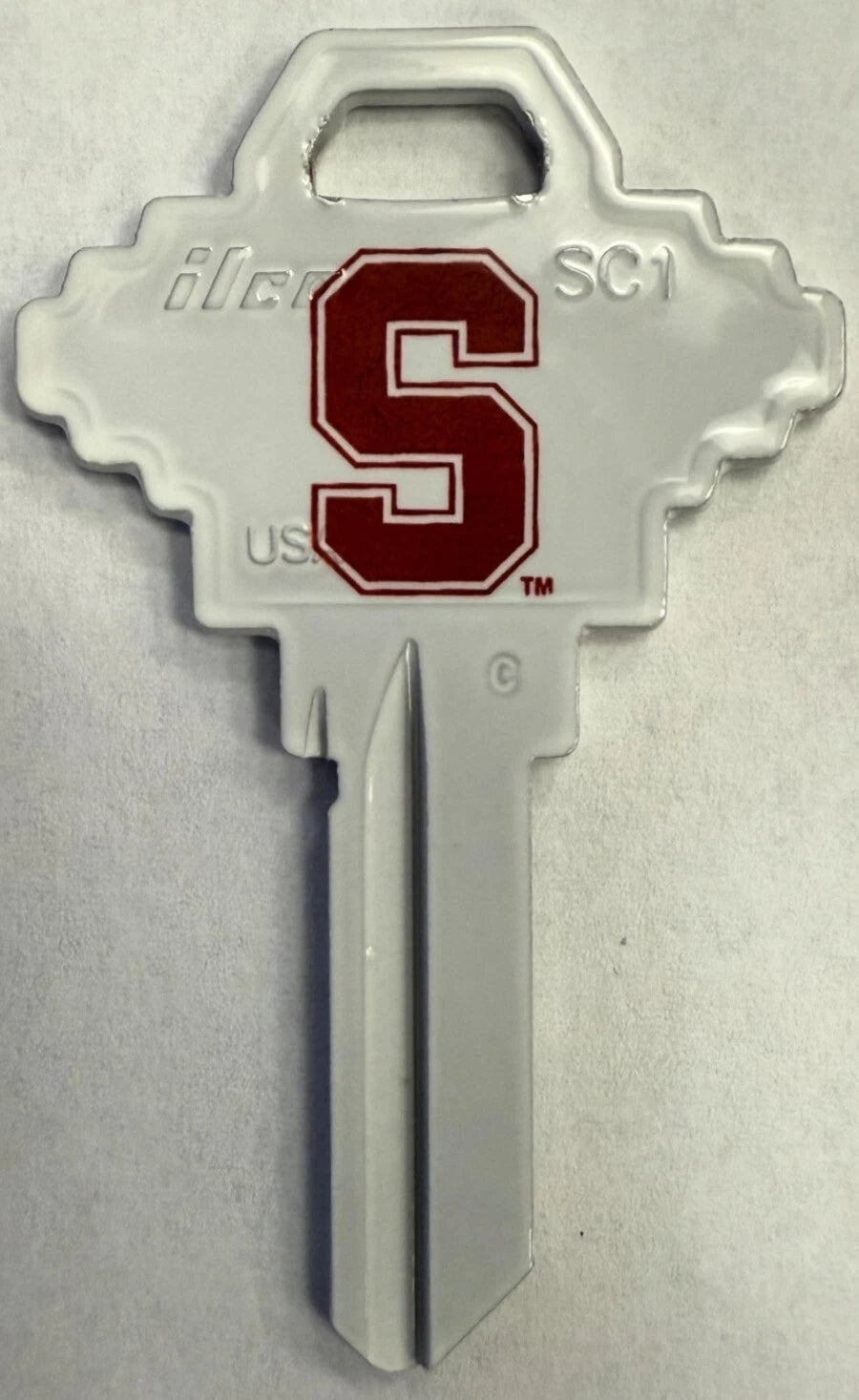Kaba Ilco CK-SC1-STANFORD College Logo House Key Blank SC1 Keyway