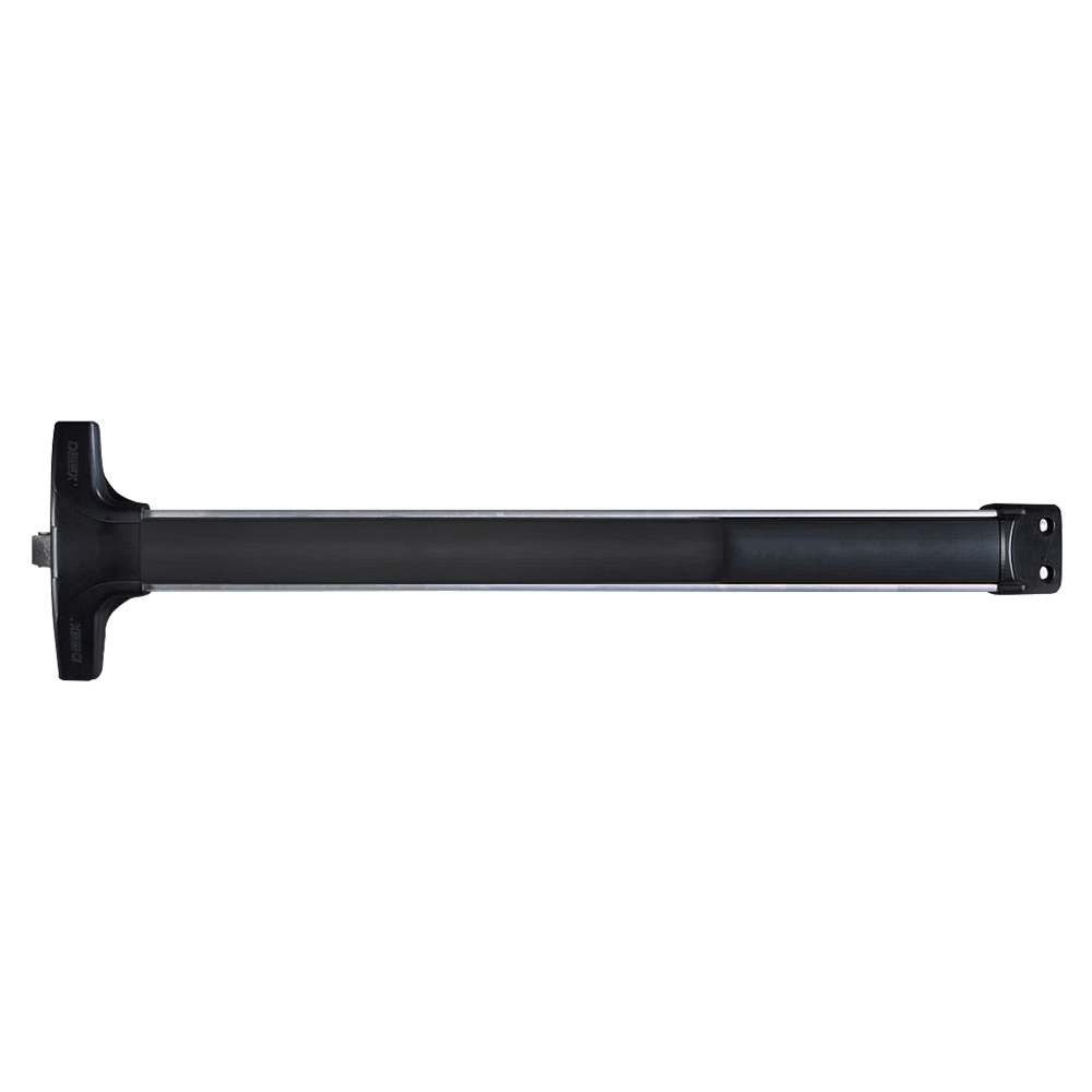 Detex V40 NS LD 628 99 36 Exit DevicesValue Series Narrow Stile  Rim Exit Device, Less Dogging, 99 Surface Strike, 36 In. Device, for  Doors
