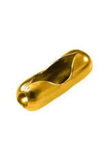 Lucky Line 32000 Ball Chain Connectors/Couplings #6 Yellow Brass 100 Per Pack