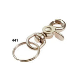 Lucky Line 44112 Nickel Plated Zinc Trigger Snap with Ring 12 Per Card
