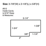 Lucky Line 91201 Extra Large Magnetic Key Hider 1 Per Card