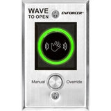 Seco-Larm SD-927PKC-NEVQ 12/24 V AC/DC, Single Gang, Wave to Open with Override Button