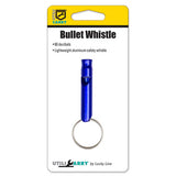 Lucky Line U12801 Bullet Whistle Keychain Asst 1 Per Card