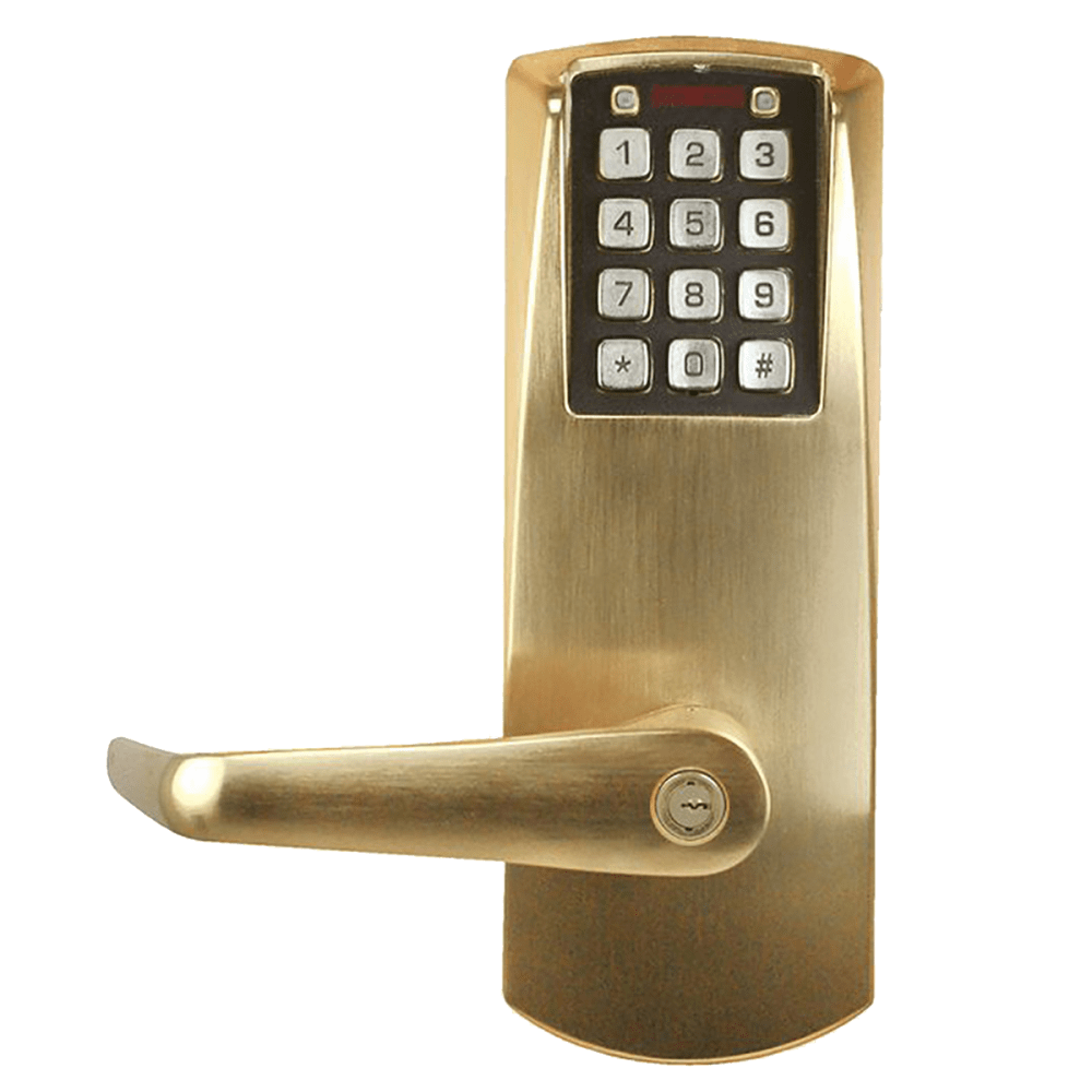 DormaKaba P2031XSLL-606-41 PowerPlex Cylindrical Lock, 2-3/4" Backset, 1/2" Throw, KIL, Schlage C Keyway, Satin Brass Finish