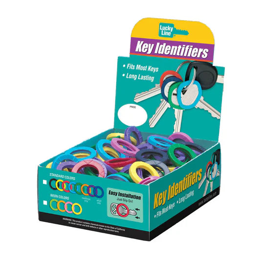 Lucky Line 16615 Key Identifier Large Asst 150 Per Box
