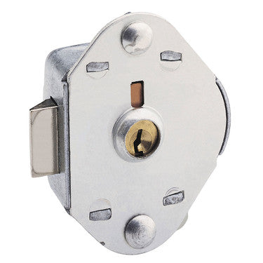 Master Lock 1714 Built-In Keyed Spring-Bolt Locker Lock