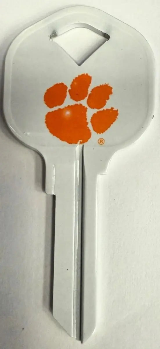 Kaba Ilco CK-KW1-CLEMSON Tigers College House Key Blank KW1 Keyway
