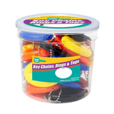 Lucky Line 94127 Squeeze Coin Purse With Ball Chain Asst 30 Per Jar