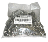 Lucky Line 45175 Nickel Plated Zinc Bolt Snap with Ring 50 Per Pack