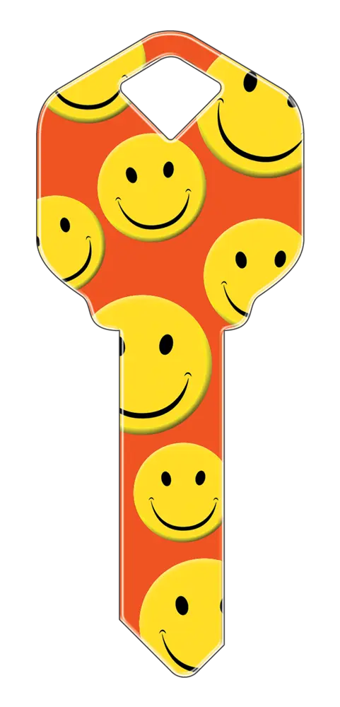 SC1-HK3 Happy Keys Schlage Happy Faces