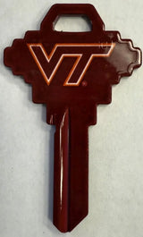 Kaba Ilco CK-SC1-VIRGINIA TECH College House Key Blank SC1 Keyway