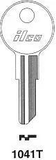 Kaba Ilco 1041T Key Blank – Chicago CG16 Keyway, Nickel-Plated Brass