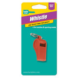 Lucky Line 42101 Whistle with Ring 1 Per Card