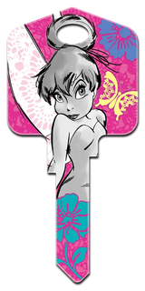 SC1-D46 Disney Keys Schlage Tinker Bell 4