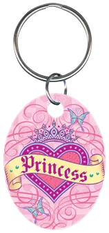 KC-PG4 Pampered Girls Key Chains  Princess