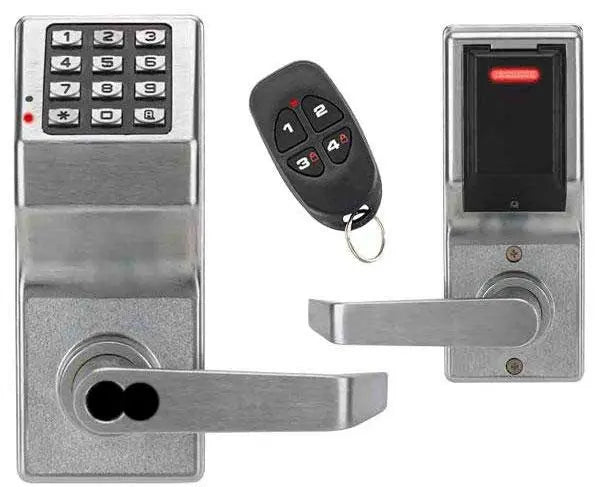 Alarm Lock DL2700LDIC/26D Trilogy LocDown, 100 Users, SFIC, Satin Chrome
