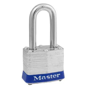 Master Lock 3UPLF Universal Pin Laminated Steel Padlock 1-9/16" Body, 1-1/2" Tall 9/32" Diameter Shackle