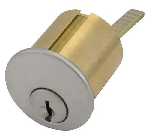 R118SCF-26D-A2 Rim Cylinder Schlage SC7, Satin Chrome